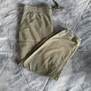 67. | aerie | Olive Green | Drawstring Jogger Pants